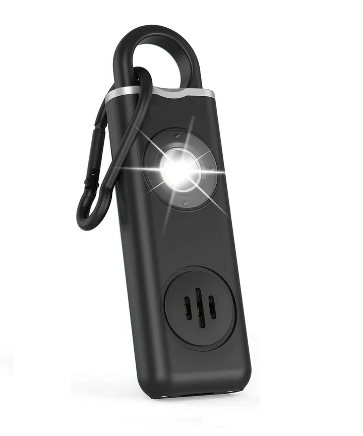 Women’s Self Defense Alarm Keychain – 130dB Personal Safety Alarm with Rechargeable LED Light
