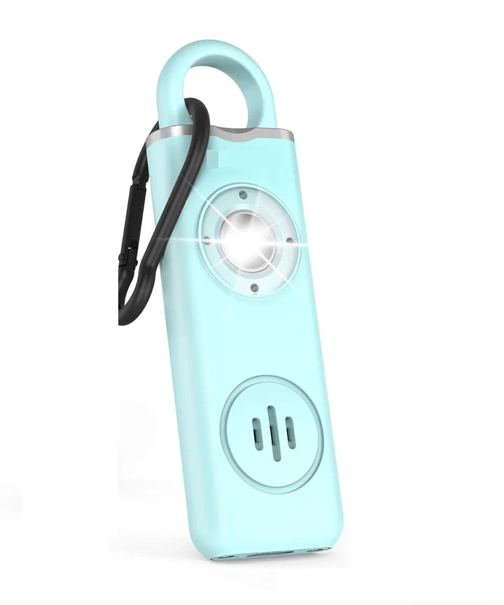 Women’s Self Defense Alarm Keychain – 130dB Personal Safety Alarm with Rechargeable LED Light