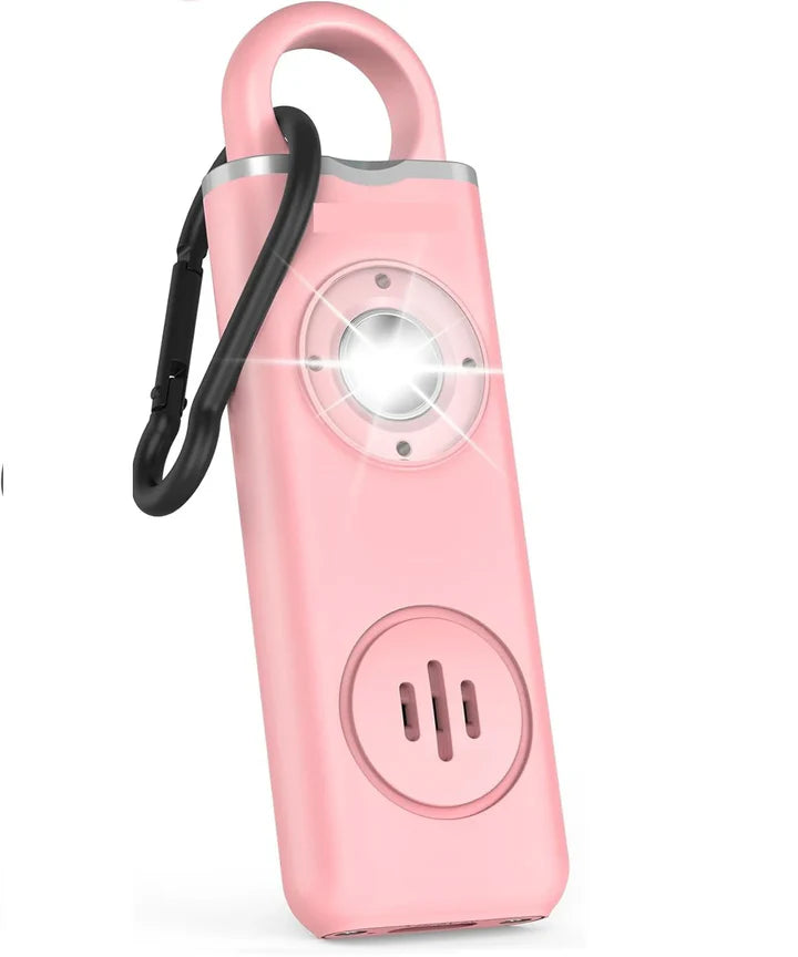 Women’s Self Defense Alarm Keychain – 130dB Personal Safety Alarm with Rechargeable LED Light
