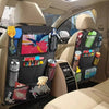 2-Pack Car Backseat Organizer with Tablet Holder – Waterproof, Universal Fit, Multi-Pocket Storage for Kids & Travel