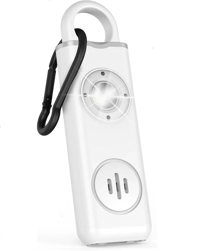Women’s Self Defense Alarm Keychain – 130dB Personal Safety Alarm with Rechargeable LED Light