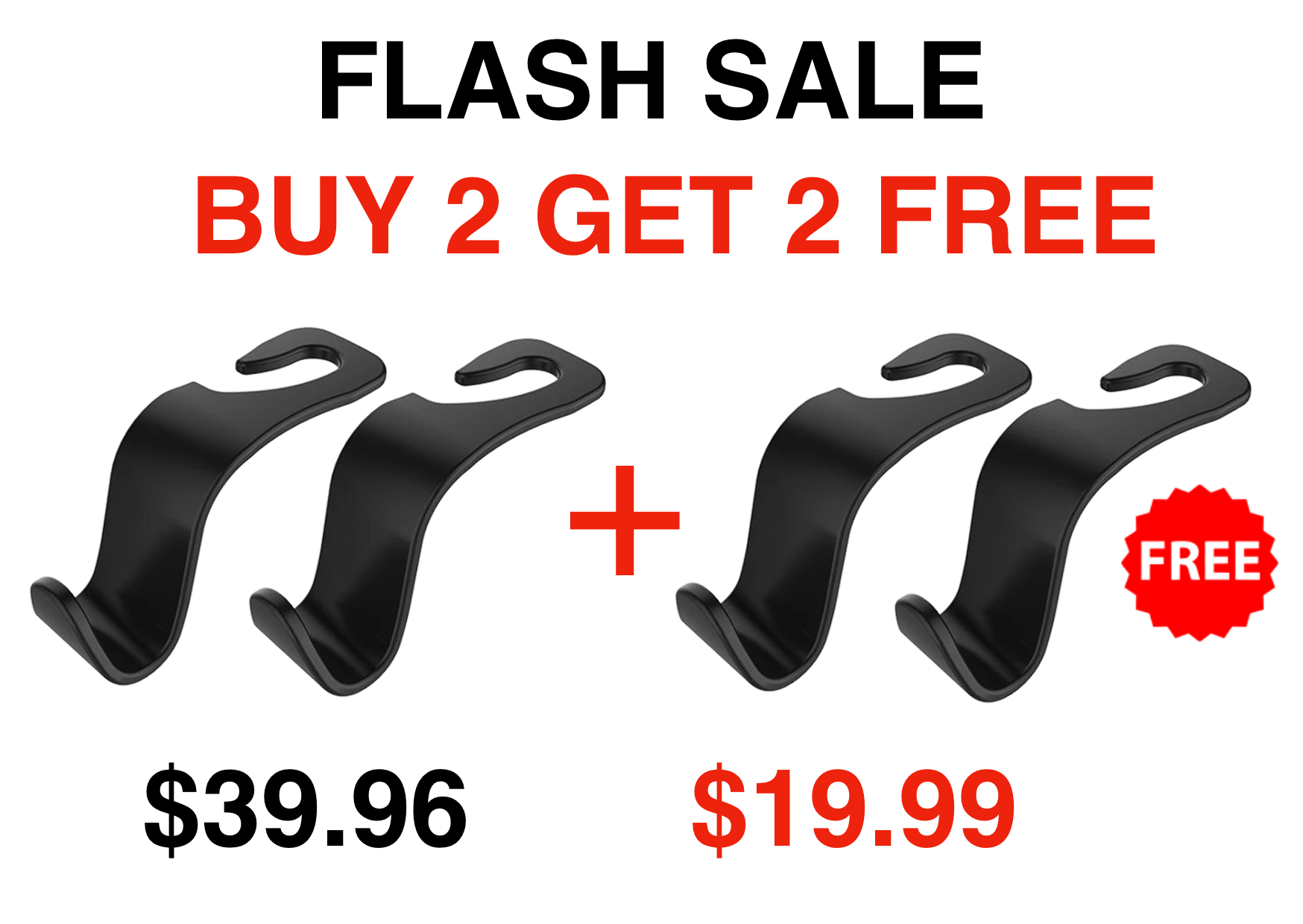 Universal Car Headrest Hook
